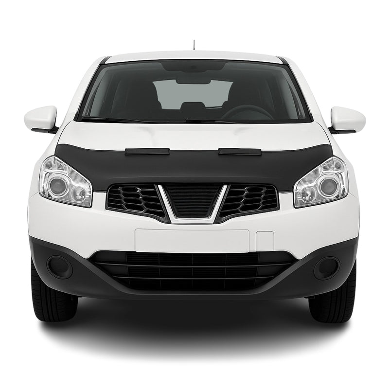 Protège Capot pour Nissan Qashqai 2006-2014 Masque de voiture vinyle Noir