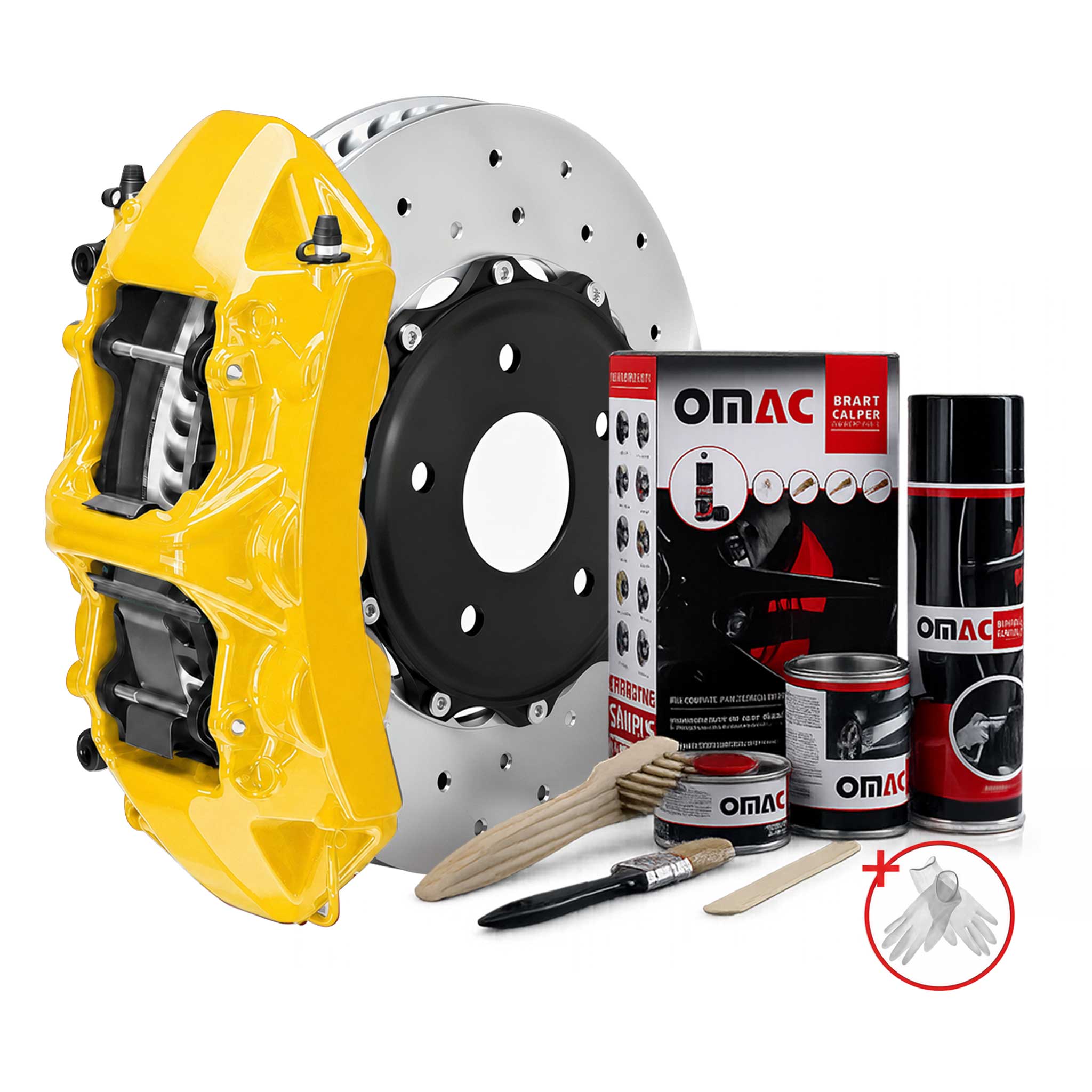 Peinture Étrier De Frein Jaune Kit