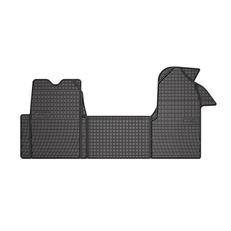 Tapis de Sol pour Renault Master 2003-2010 Caoutchouc Noir