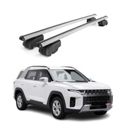 Barres de toit pour SsangYong Torres / KGM Torres 2022-2026 Aluminium Gris 2Pcs