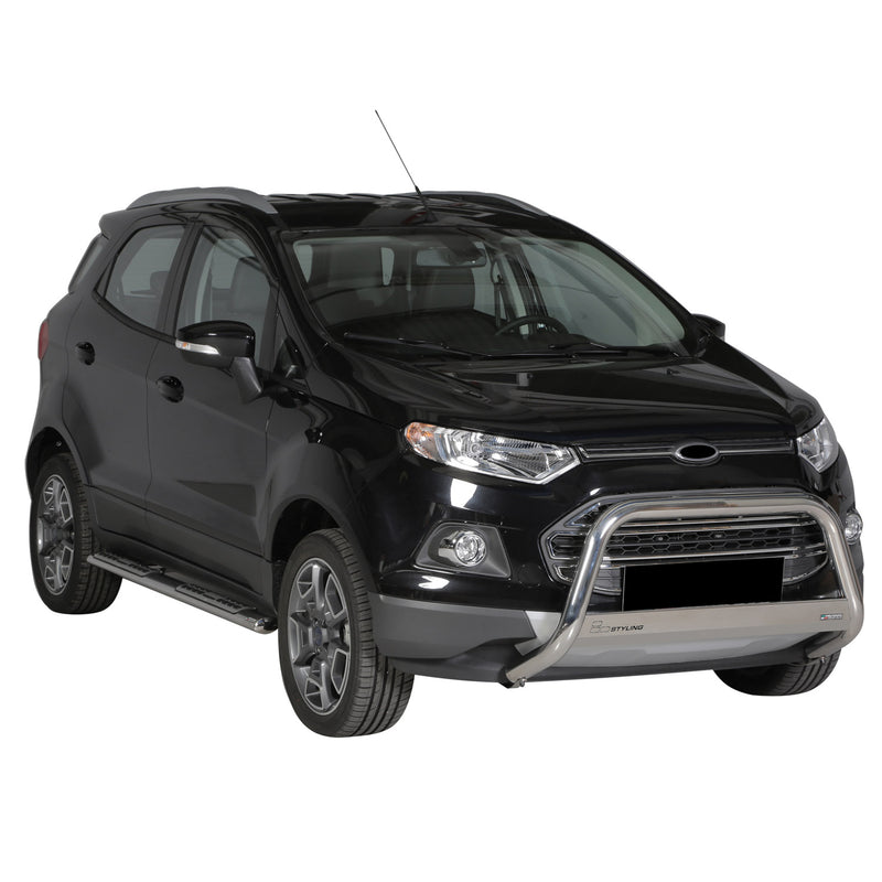 Pare-buffle Avant pour Ford Ecosport 2013-2017 63 mm en Acier Gris