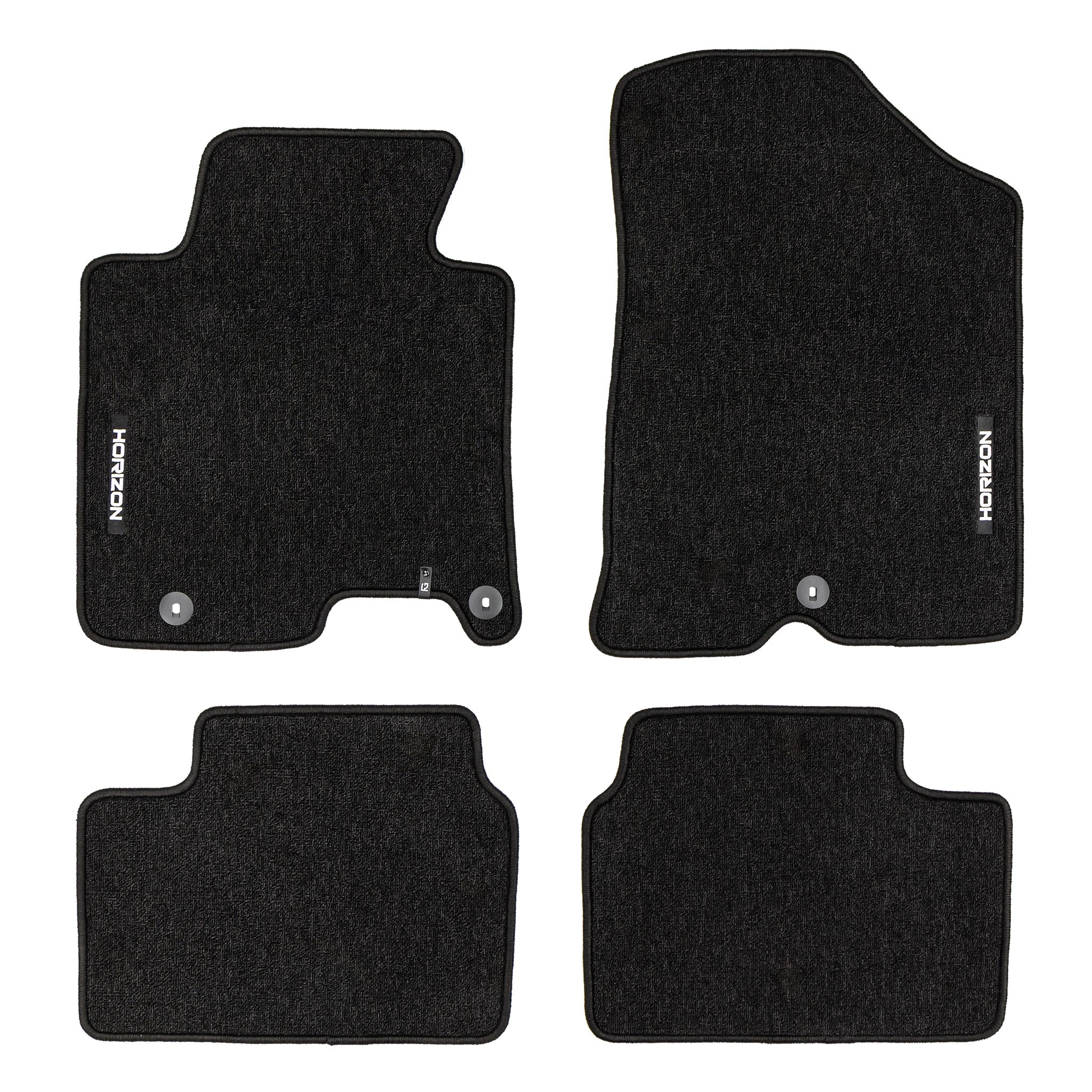 Tapis de Sol de Voiture pour Kia Proceed II 2012-2018 Velours Imperméable 4Pcs