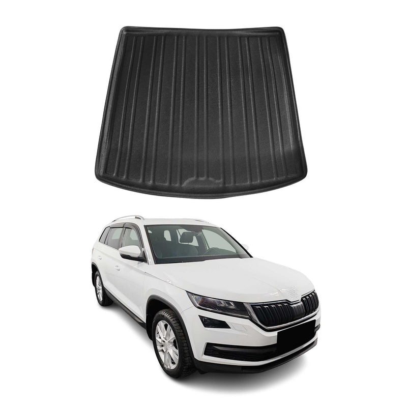 Tapis de Coffre pour Seat Ateca 2017-2022 en TPE Noir