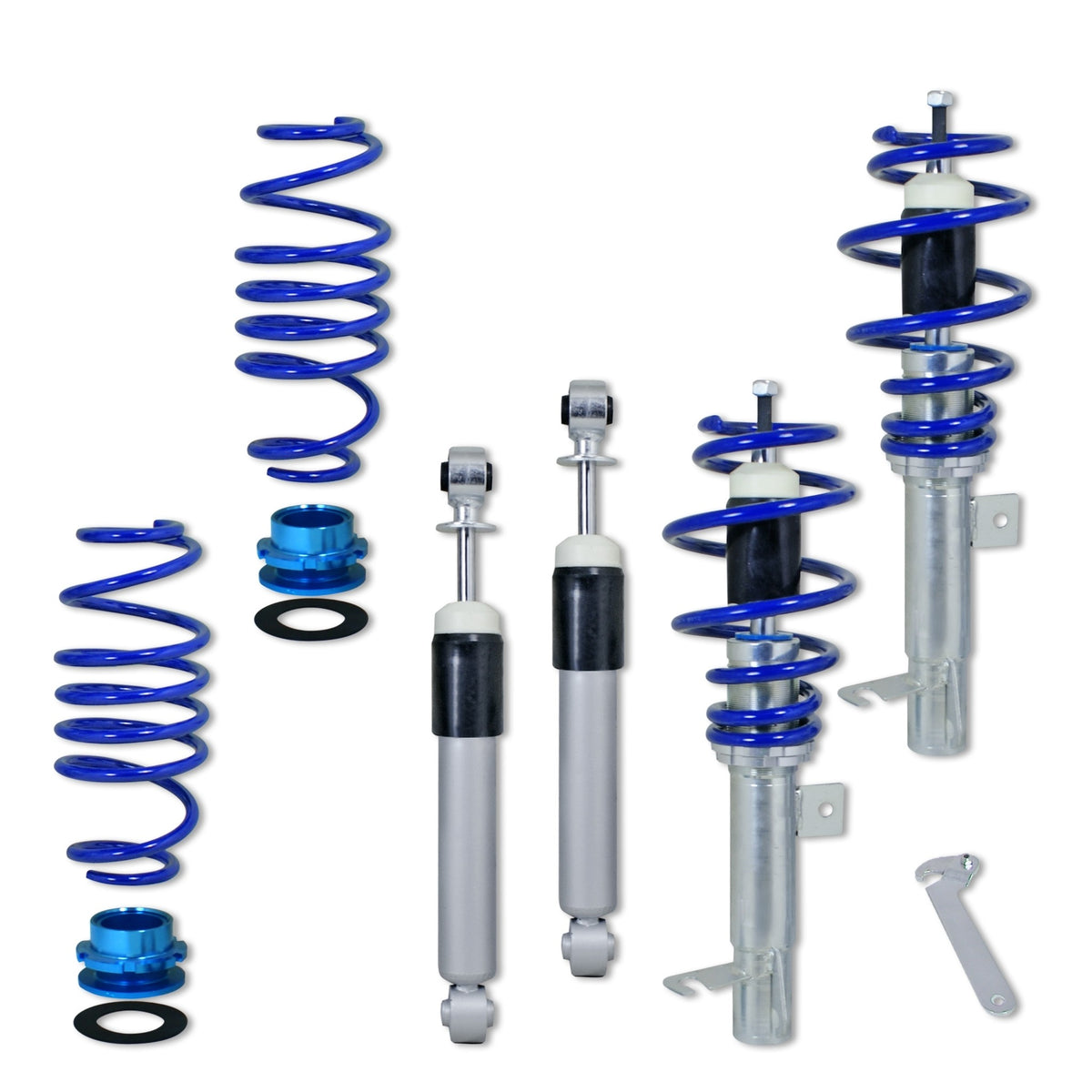JOM BlueLine Combinés Filetés pour Mazda 2 DY et B2W 1.4CD 2003-2007