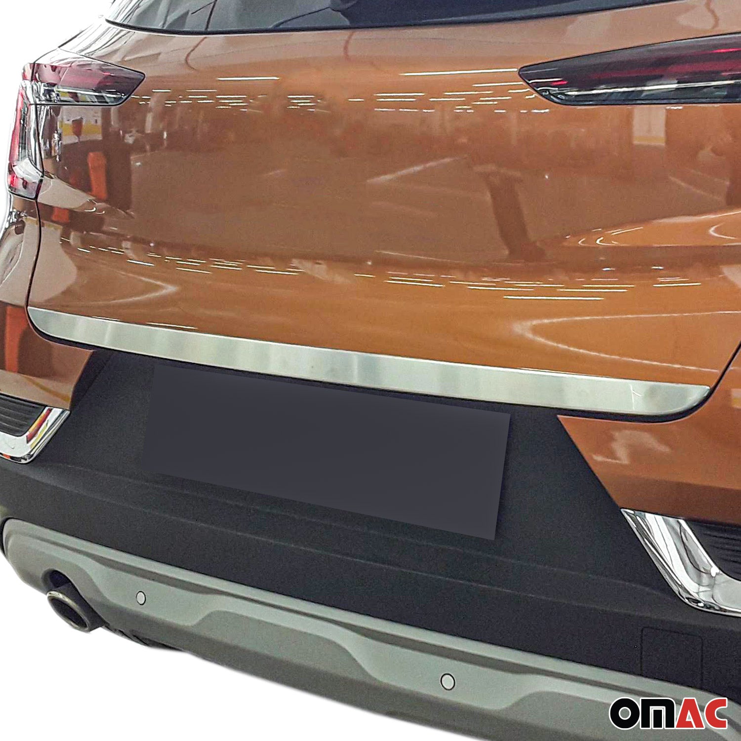 Baguettes de garniture arrière pour Renault Captur 2019-2026 Silver
