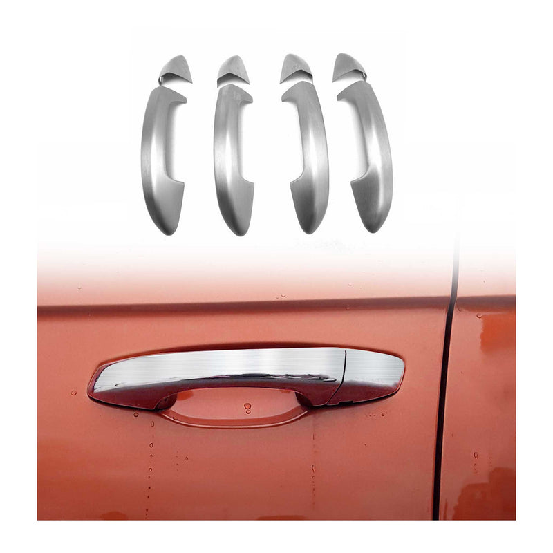 Couverture De Poignée De Porte pour VW Touareg 2010-2015 Inox Brossé 2 Portes 8x