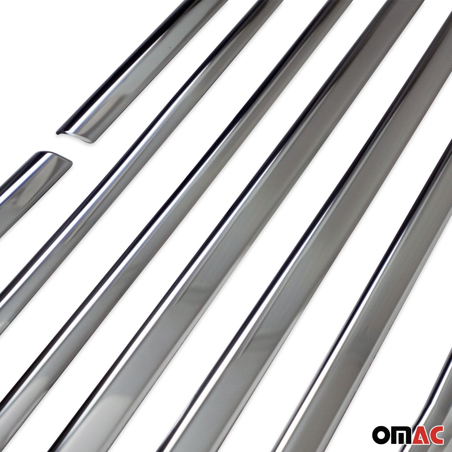 Garniture de Fenêtre pour Mercedes Vito W447 L3 2014-2026 Acier Inox 8Pcs