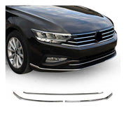 Moulure de Grille de Calandre pour VW Passat B8 2019-2023 inox Chromé 3Pcs