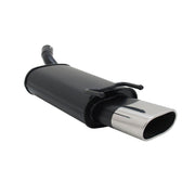 Échappement arrière sport Novus pour Opel Corsa B 135x75mm avec ABE