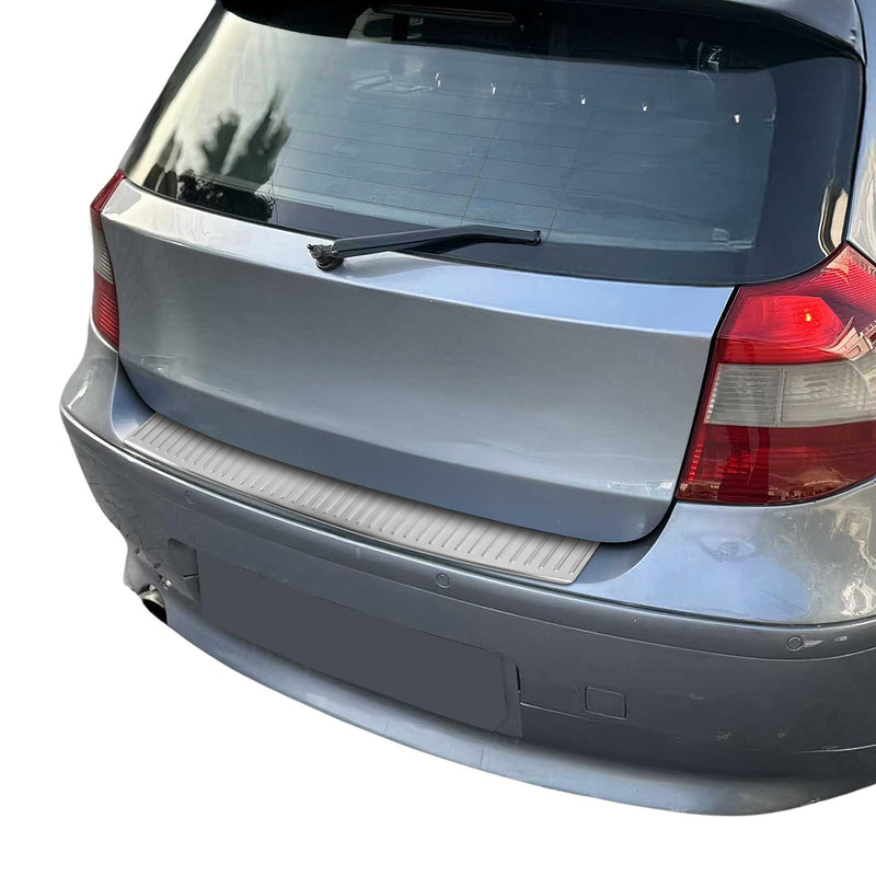 Protection seuil de pare-chocs pour BMW Série 1 E87 HB 5 portes 2004-2011 Brossé