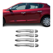 Couverture de poignée de porte pour Renault Megane 2009-2016 HB Break Acier 4x