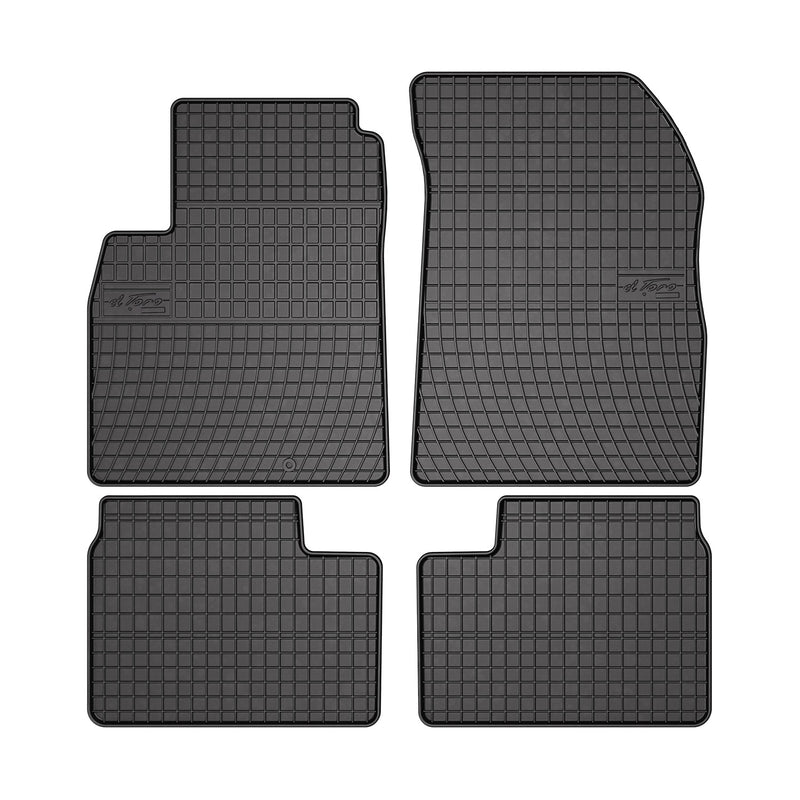 Tapis de Sol pour Nissan Micra 2010-2016 Caoutchouc Noir