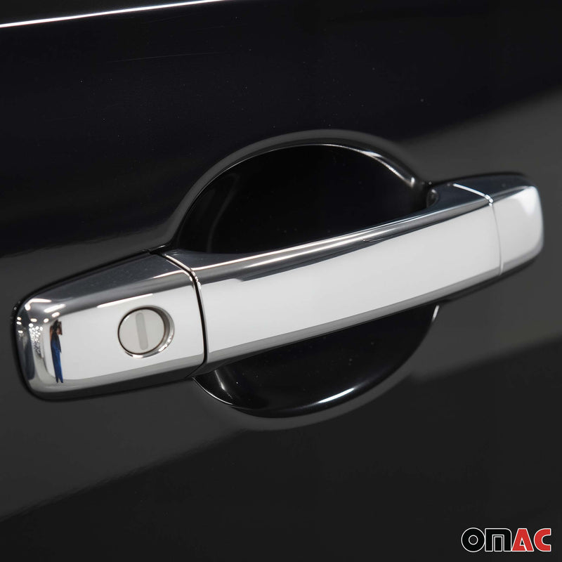 Couverture de poignée de porte pour Nissan Qashqai 2007-2014 en Acier Inoxydable