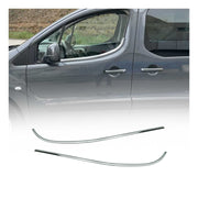 Garniture de Fenêtre pour Peugeot Partner Citroen Berlingo 2008-2018 Acier 2x