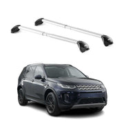 Barres de toit pour Land Rover Discovery Sport 2015-2026 Gris Argenté 2x ABE