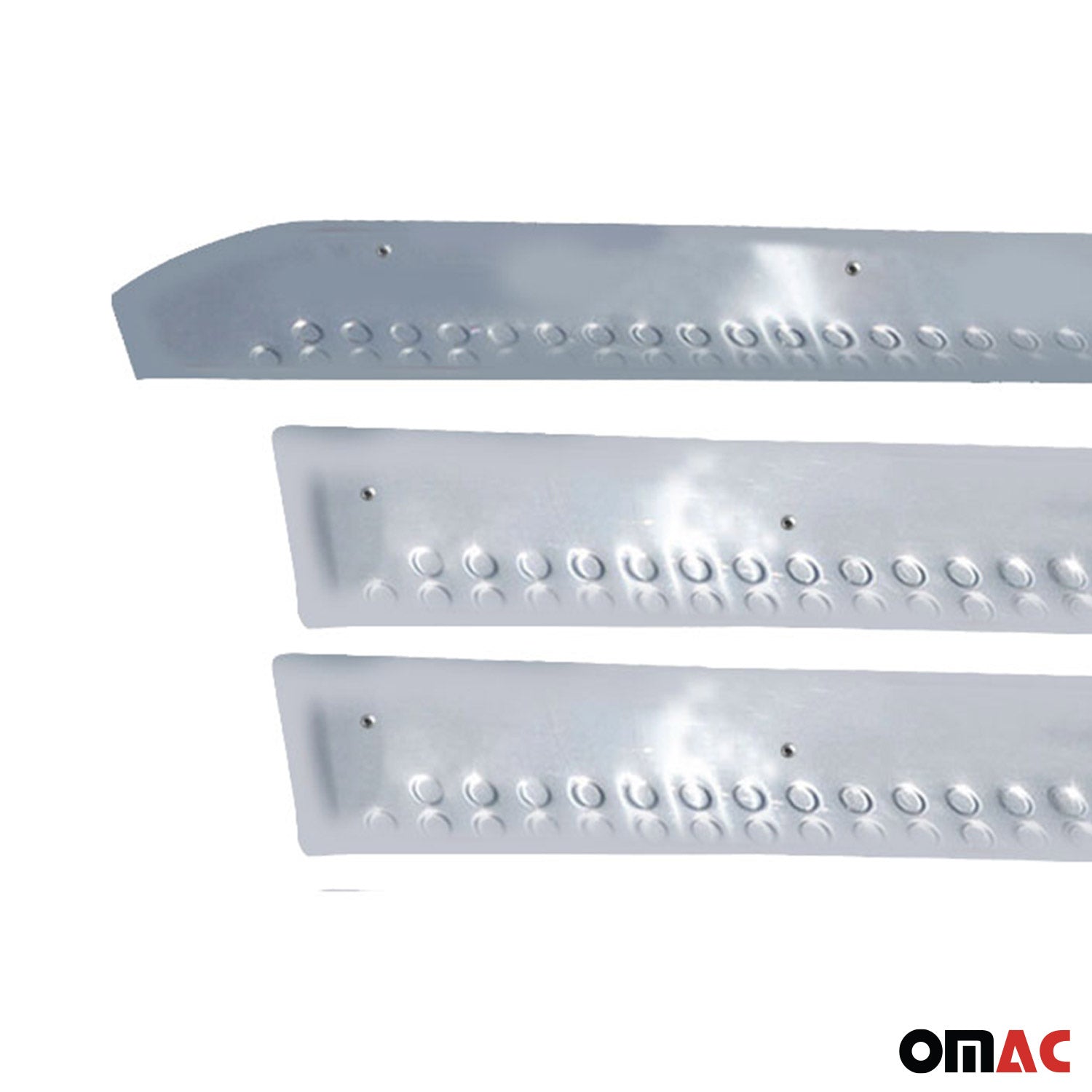 Couverture de Seuil de porte pour Mercedes Vito W639 2003-2014 inox chromé 4Pcs