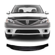 Deflecteurs d'air capot de voiture pour Dacia Logan 2005-2012 Acrylique Noir