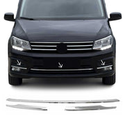 Moulure de Grille de Calandre pour VW Caddy 2015-2021 Chromé 3Pcs