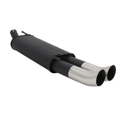 Échappement arrière sport Novus pour VW Golf 3/Golf 4 Cabriolet 2x76mm DTM ABE