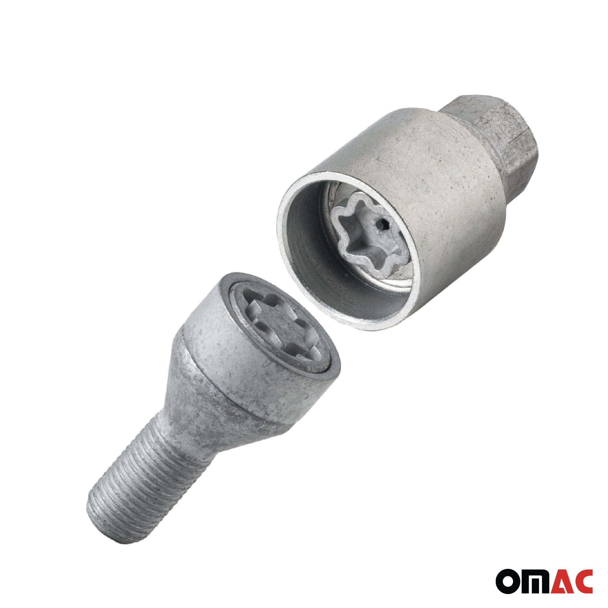 Vis de roue antivol pour BYD Han/ Seal U/ Seal/ Tang Facelift 2022-2026 Gris