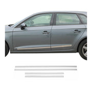 Garniture Baguette de porte latérale pour Audi A3 2012-2025 en acier inoxydable