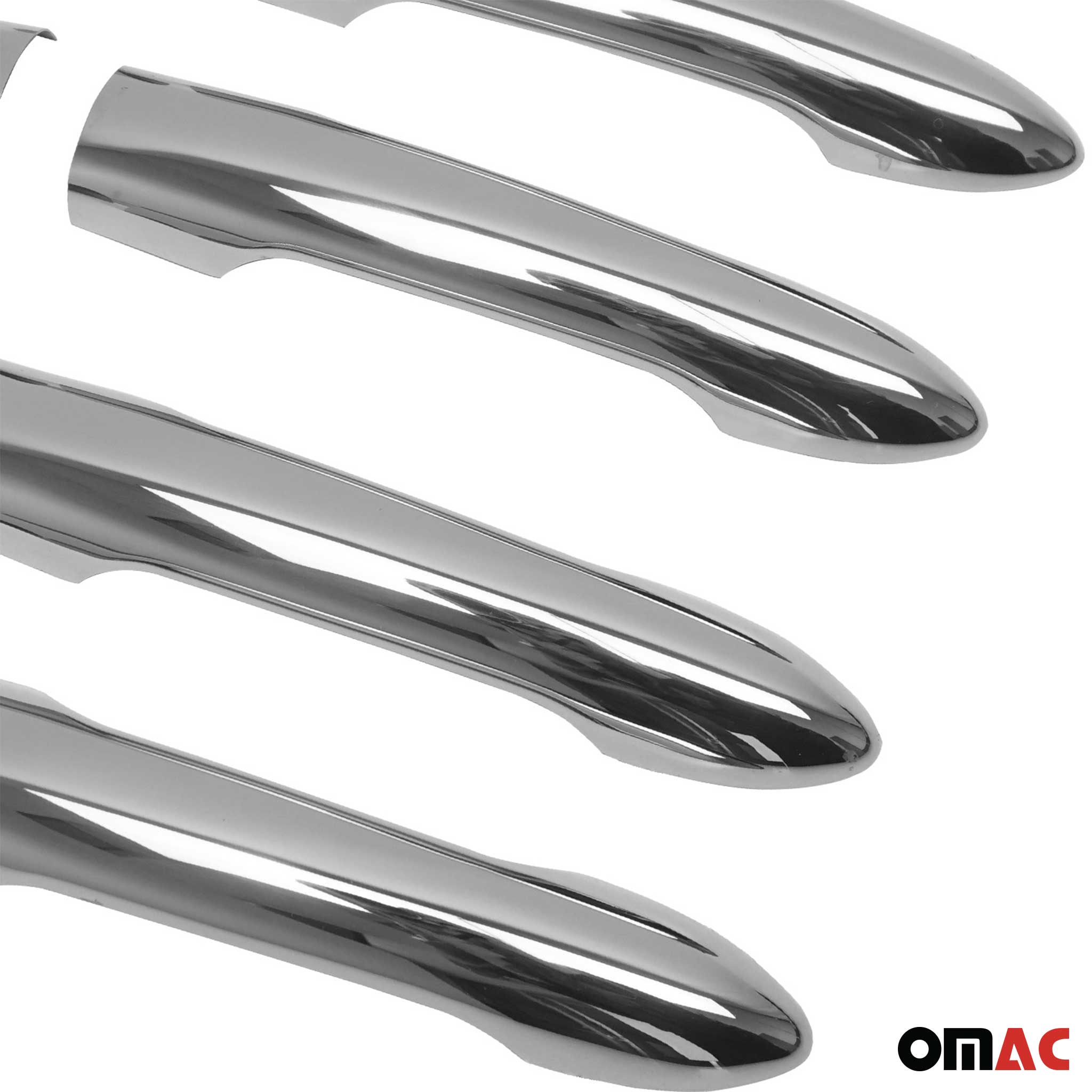 Couverture de poignée de porte pour Renault Clio 2005-2012 Break en Acier Inox