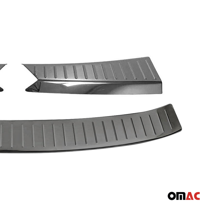 Kit Protection de Pare-Chocs arrière pour Ford Kuga 2013-2016 Pre-FL Sombre inox