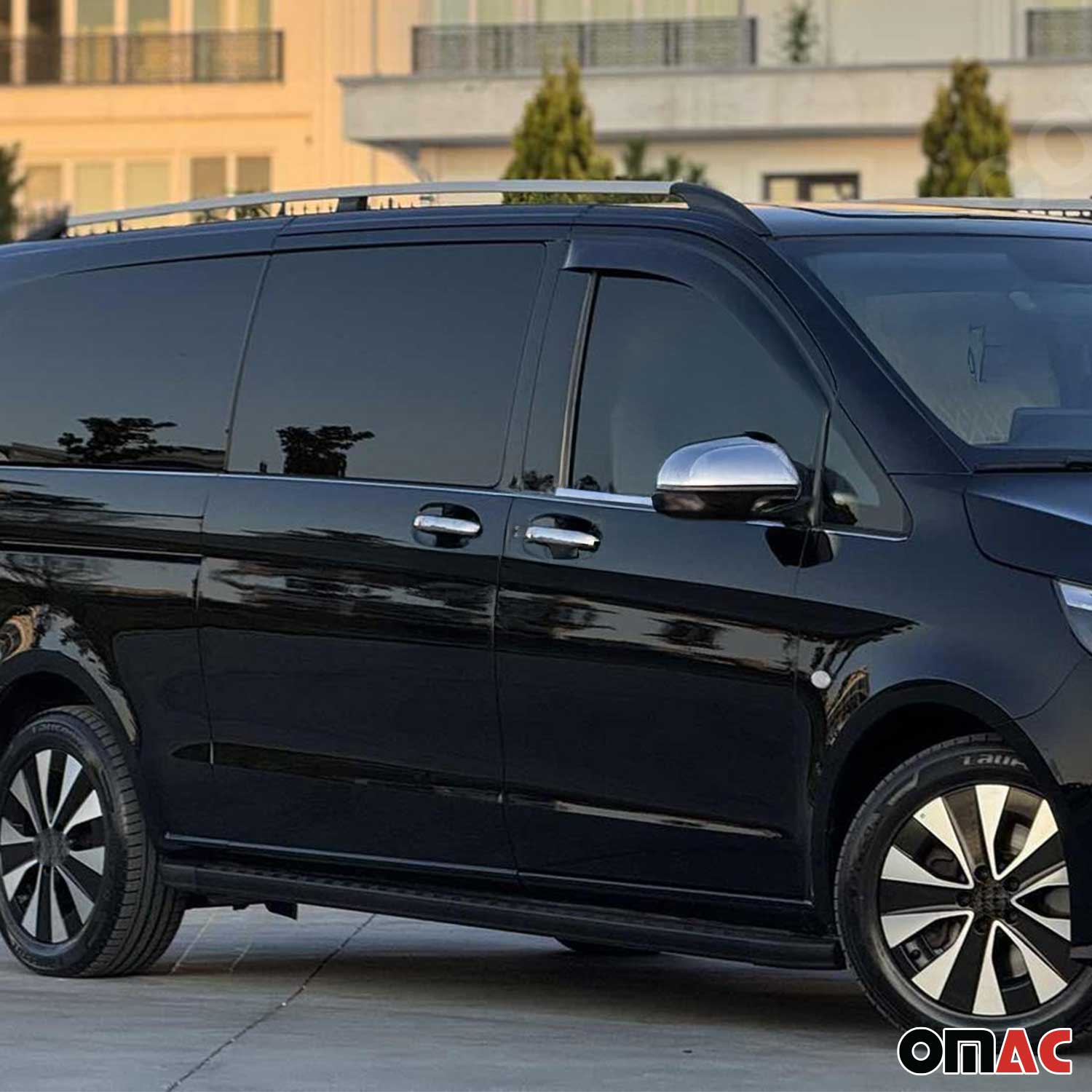 Couverture de poignée de porte pour Mercedes Vito W447 2014-2025 Acier Inox 8Pcs