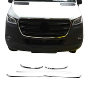 Moulure de Grille de Calandre pour Mercedes Sprinter 901 907 2018-2026 Chromé 4x