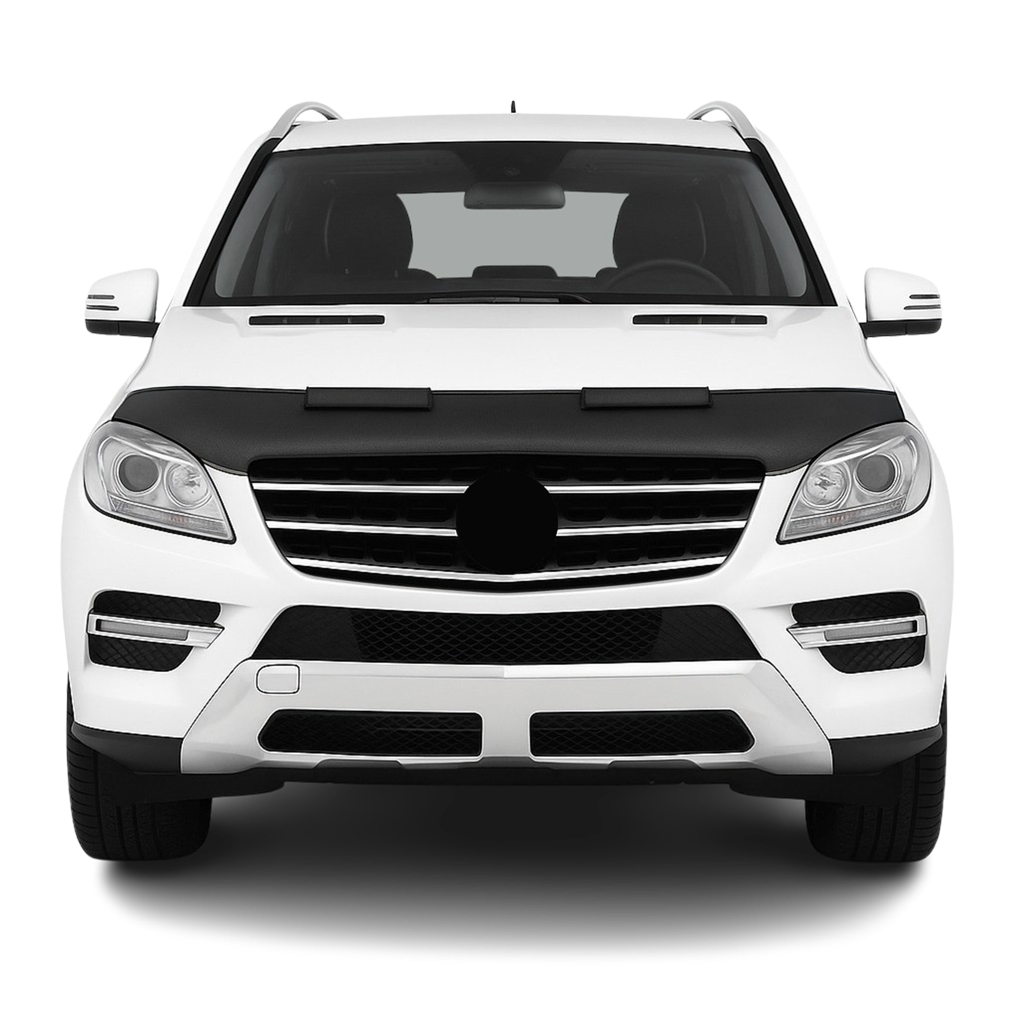 Protège Capot pour Mercedes Classe Ml W166 2011-2016 Masque vinyle Noir