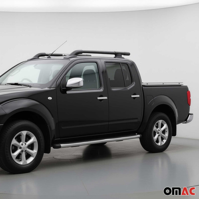 Couverture de Poignée de porte Nissan Frontier Navara 2006-15 Acier Inox Chromé