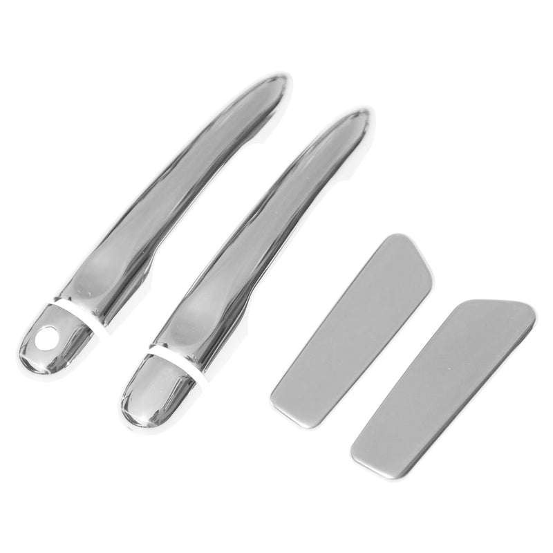 Couverture de poignée de porte pour Renault Clio 2012-2019 en Acier Inox 6Pcs