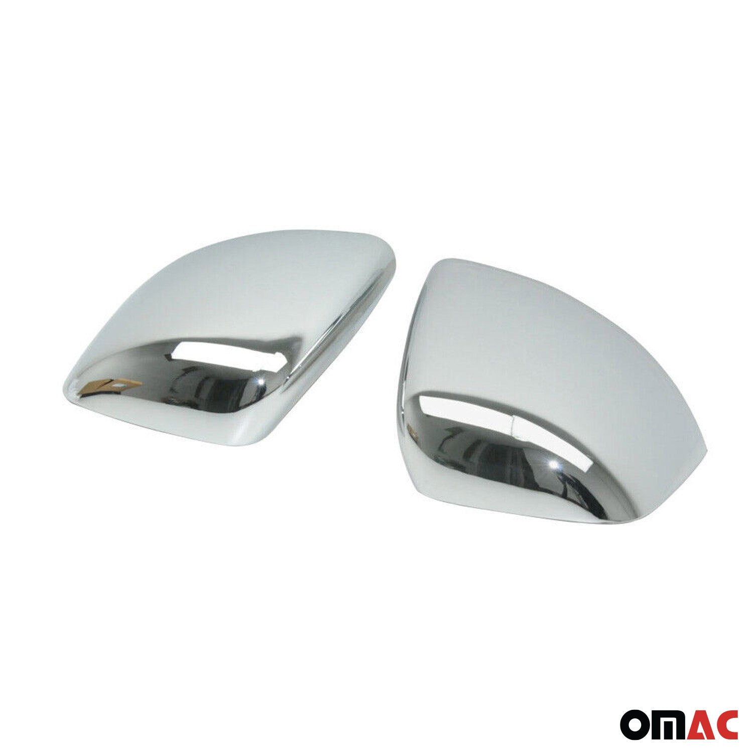 Coques de Rétroviseurs pour Ford Transit Connect 2014-2019 Pre-FL en ABS Argent