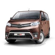 Pare-Buffle Avant Pour Toyota Proace 2016-2026 Acier Inoxy Noir
