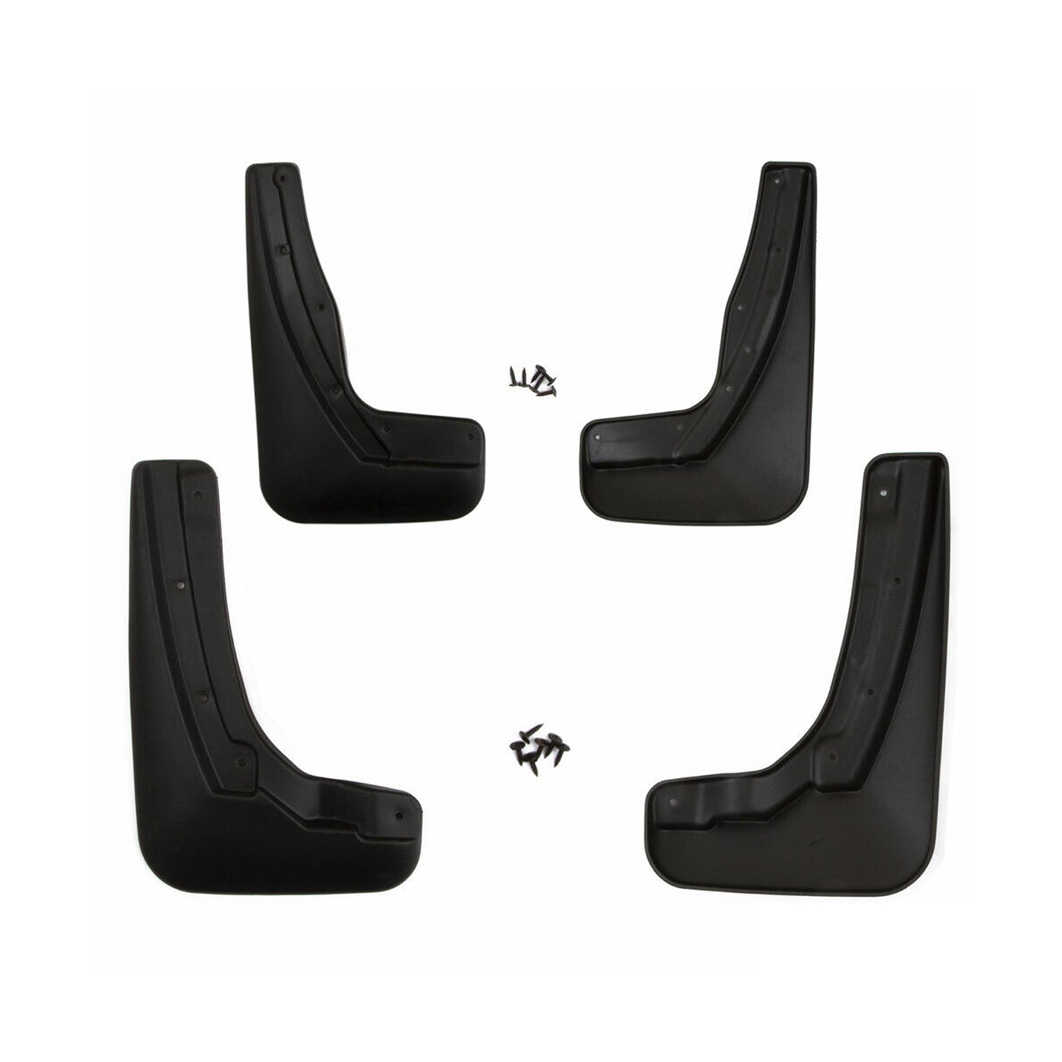 Bavettes Garde Boue pour Skoda Kodiaq 2016-2024 Avant et Arrière Noir 4Pcs