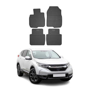 Tapis de Sol pour Honda CR-V 2017-2022 Caoutchouc Noir