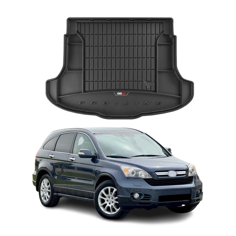 Tapis de Coffre pour Honda CR-V 2006-2011 TPE Noir