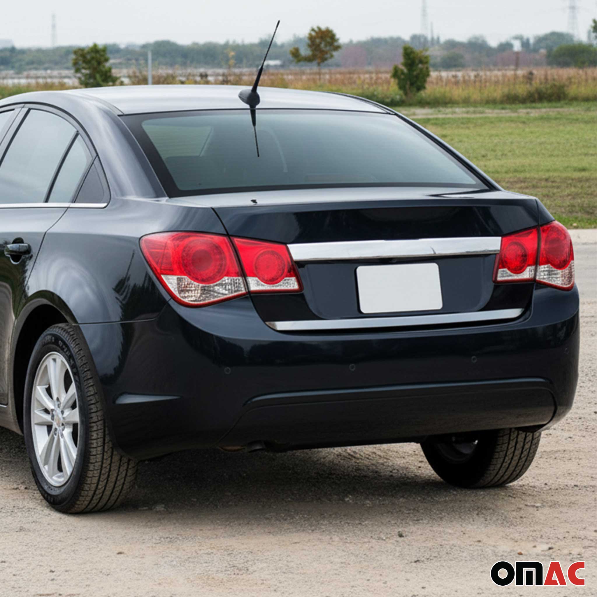 Garniture de Hayon Coffre pour Chevrolet CRUZE acier inox