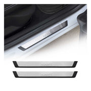 Couverture de seuil de porte pour Opel Frontera 2024-2026 acier inox chromé 2Pcs