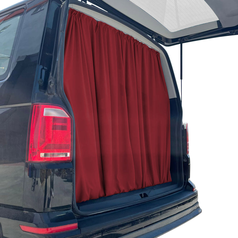 Rideaux De Porte Hayon Pour Mercedes Sprinter H3 Protection Solaire Rouge