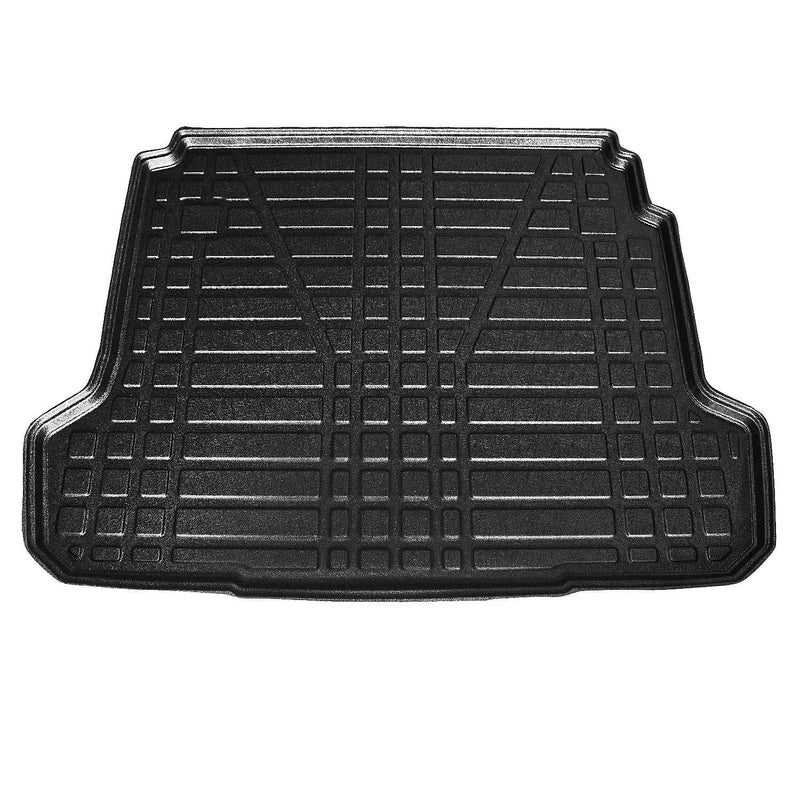 Tapis de Coffre pour Renault Fluence 2010-2021 Berline en TPE Noir