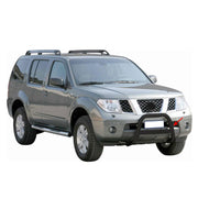 Pare-buffle Avant pour Nissan Navara 2005-2010 63 mm en Acier Noir