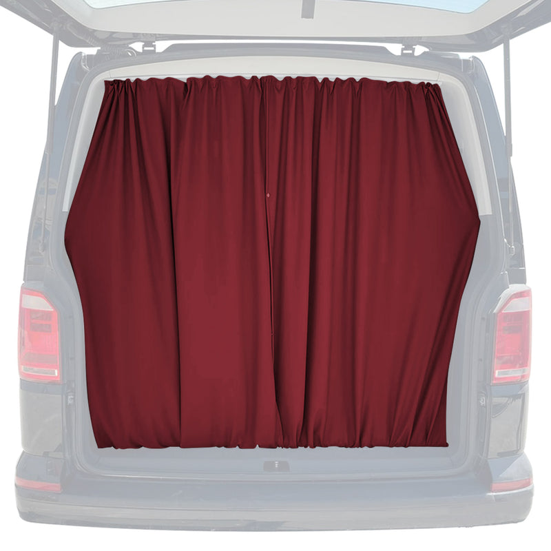 Rideaux De Porte Hayon Pour Fiat Ducato H2 Protection Solaire Rouge