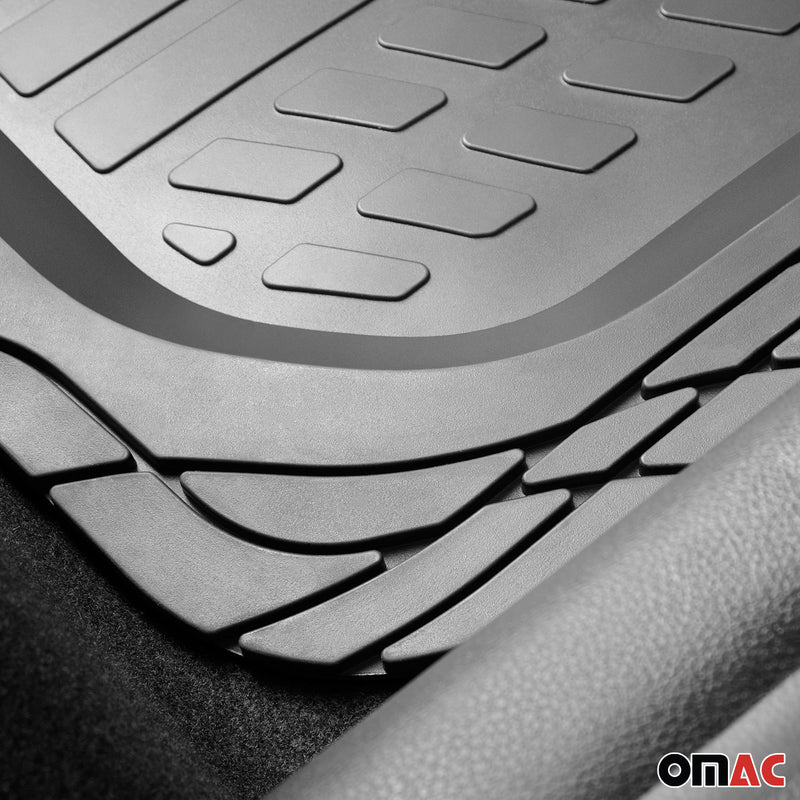 Tapis de Sol de Voiture Profond Antidérapant Imperméable pour Jeep Wrangler