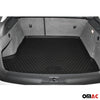 OMAC Tapis de coffre pour Renault Zoe 2012-2019 sur mesure en caoutchouc Noir