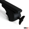 Barres de toit Transversales pour Toyota Corolla Verso 2001-2009 Fer Noir