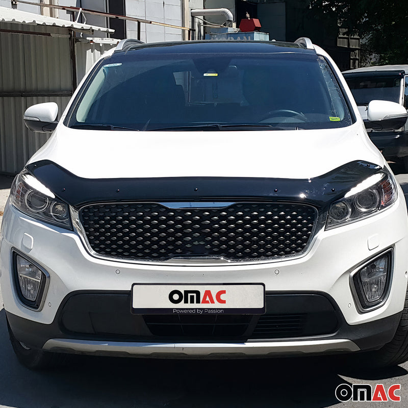 Déflecteur de Capot pour Kia Sorento 2016-2020 en Acrylique Noir