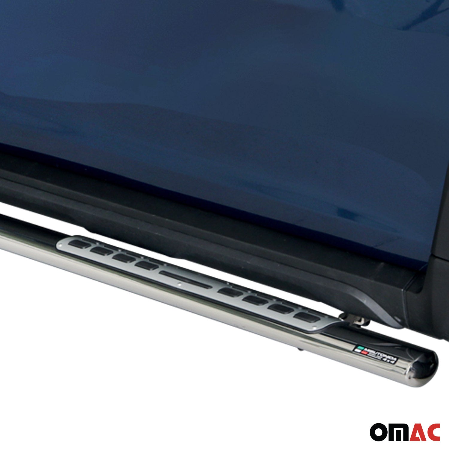 Marchepieds Latéraux pour Dacia Duster 2018-2020 Acier Inoxy Argent