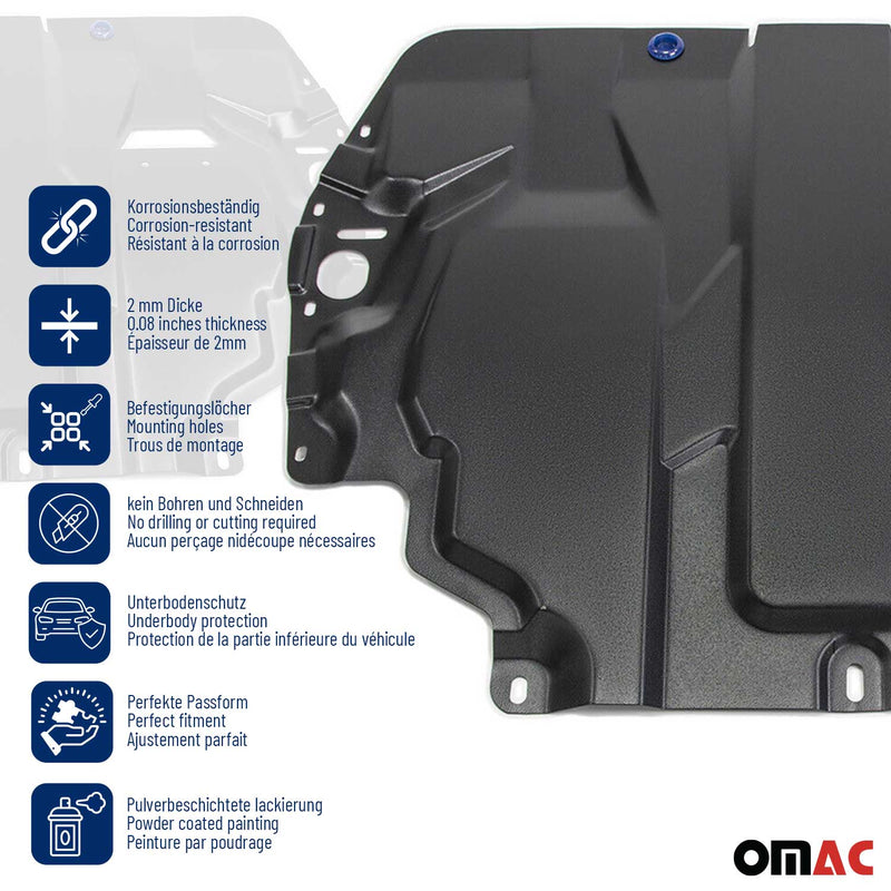 Plaque De Protection Carrosserie pour Seat Altea Freetrack 2004-2015