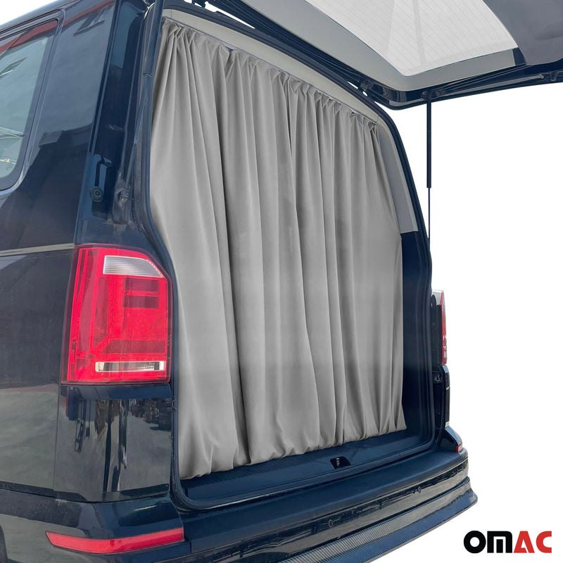 Rideaux De Porte Hayon Pour Opel Movano H3 Protection Solaire Gris